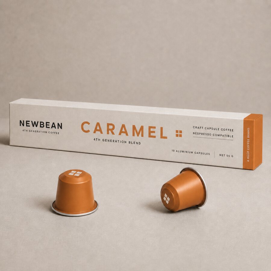 NEWBEAN Caramel Capsule Coffee package