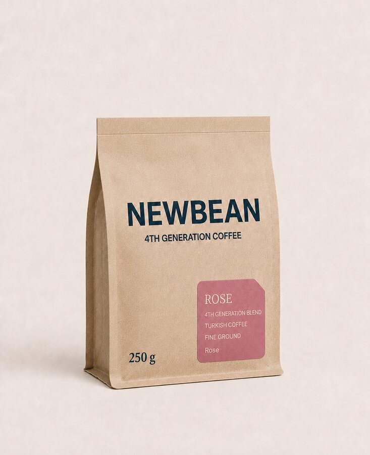 NEWBEAN Rose Turkish Coffee package